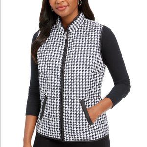 Sleeveless Petite puffer vest Karen Scott's SZ P/L